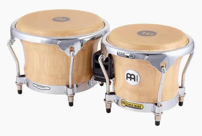Meinl FWB400NT Bongoset Free Ride, vue de près, de face