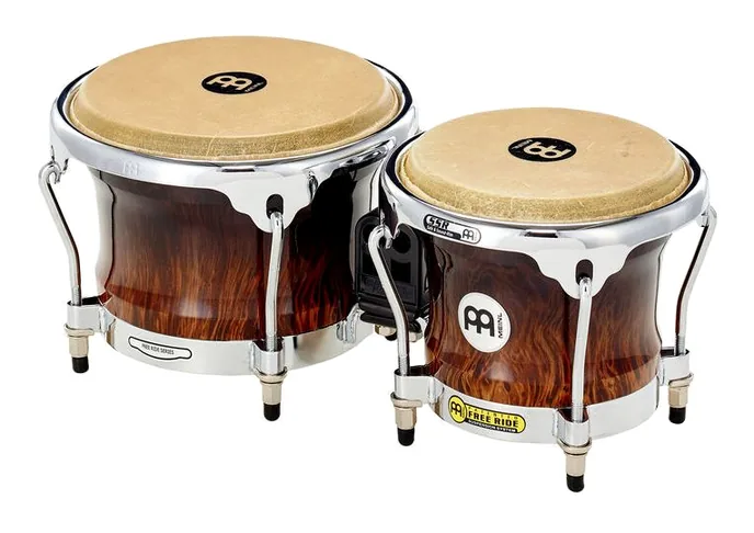 Meinl FWB400BB Bongoset Free Ride, vue de près, de face