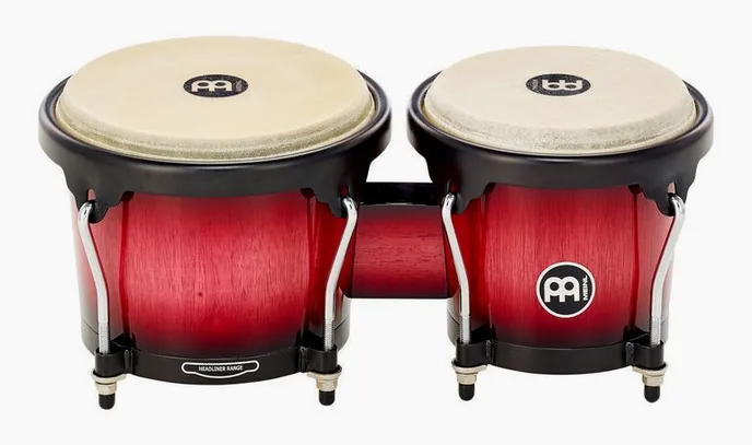 Meinl HB100WRB Bongo Set, vue de profil, photo 2
