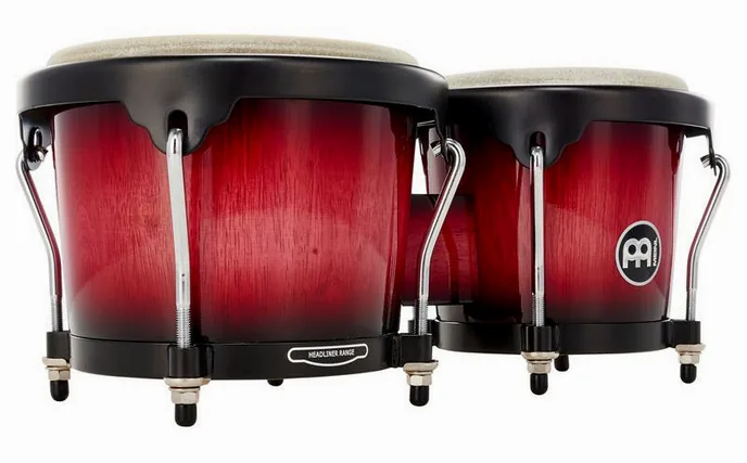Meinl HB100WRB Bongo Set, vue de près, photo 4