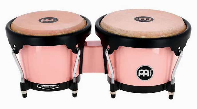 Meinl HB50FP Journey Bongo Pink, vue de profil, photo 4