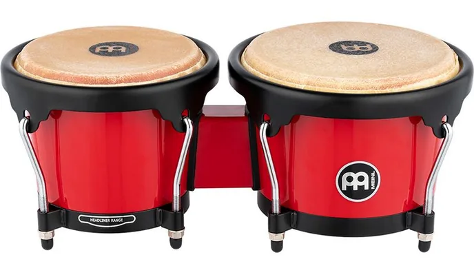 Meinl HB50R Journey Bongo Red, vue de profil, photo 2