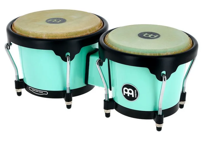 Meinl HB50SF Journey Bongo Green, vue de près, de face
