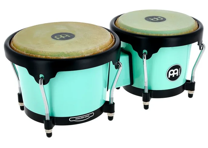 Meinl HB50SF Journey Bongo Green, sur fond neutre, photo 3