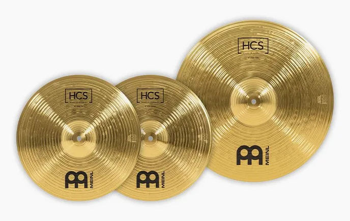Meinl HCS Cymbal Set Starter Eco, vue de face
