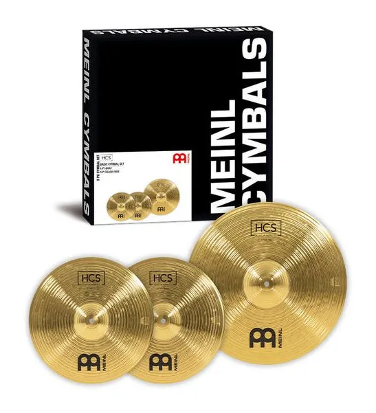 Meinl HCS Cymbal Set Starter Eco, vue de face, photo 2