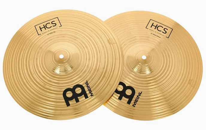 Meinl HCS Expanded Cymbal Set, vue de dessus, photo 3