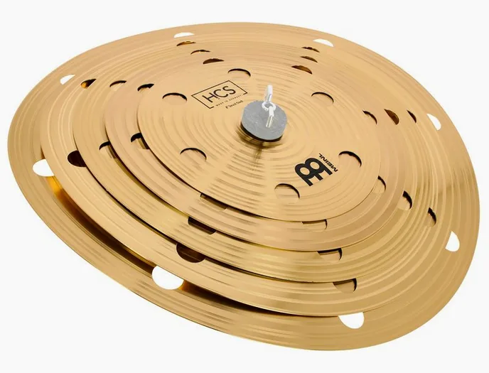 Meinl HCS Smack Stack 5 pcs., de face sur fond neutre