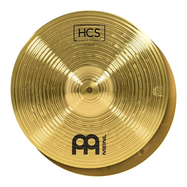 Meinl HCS1314+10S Cymbal Set, sur fond neutre, photo 3