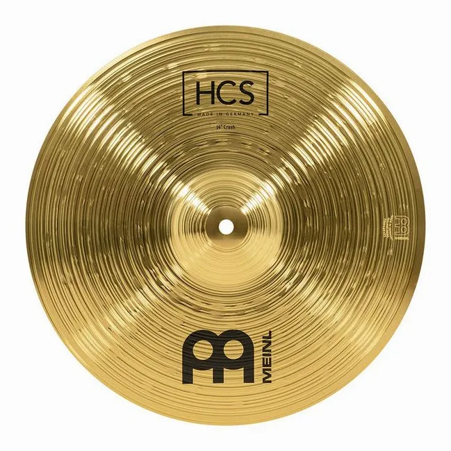 Meinl HCS1314+10S Cymbal Set, sur fond neutre, photo 4
