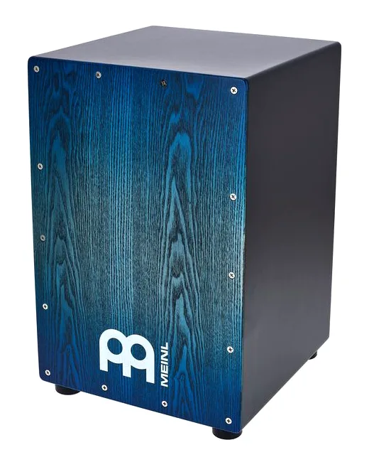 Meinl Headliner Cajon Pacific Blue, sur fond neutre