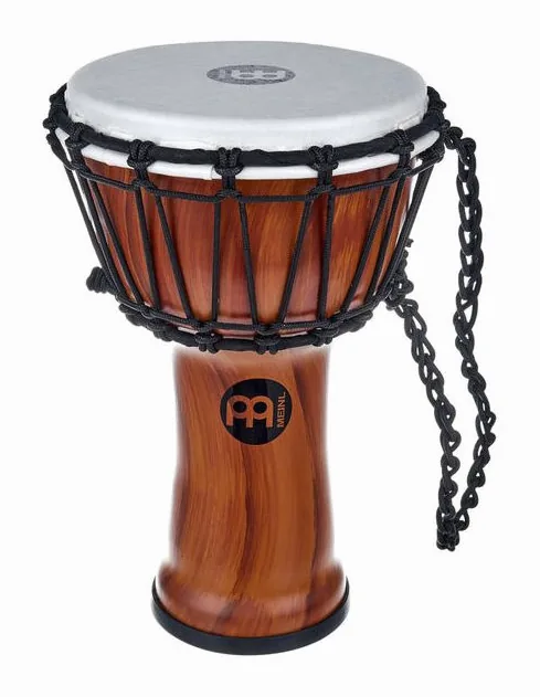 Meinl Junior Djembe Brown, de face sur fond neutre