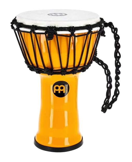 Meinl Junior Djembe Yellow, vue de près, de face