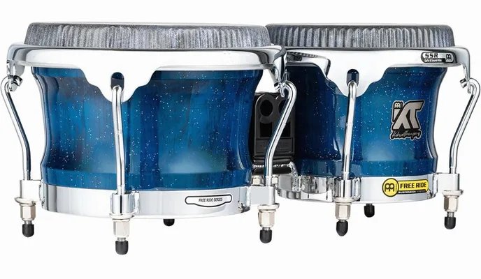 Meinl Kachiro Th. Bongos BW, vue de profil, photo 3