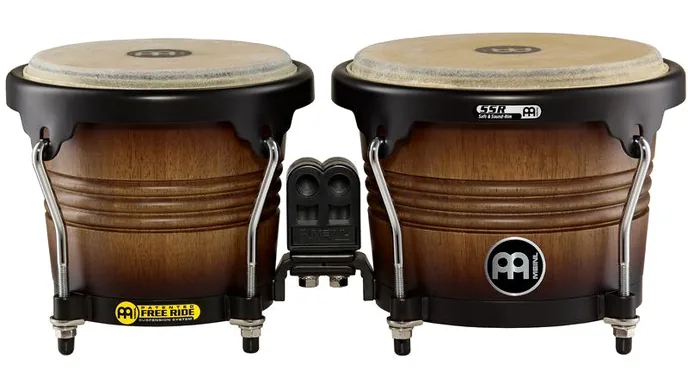 Meinl Marathon Bongos ATB-M, vue de près, de face