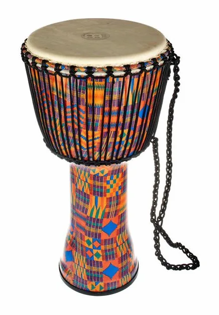 Meinl PADJ2-L-G 12" Travel Djembe, de face sur fond neutre