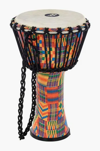 Meinl PADJ2-S-G 08" Travel Djembe, vue de près, de face