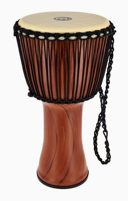Meinl PADJ3-L-Y Djembe Large, sur fond neutre