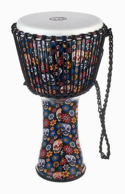 Meinl PADJ7-L-F 12" Travel Djembe, vue de près, de face