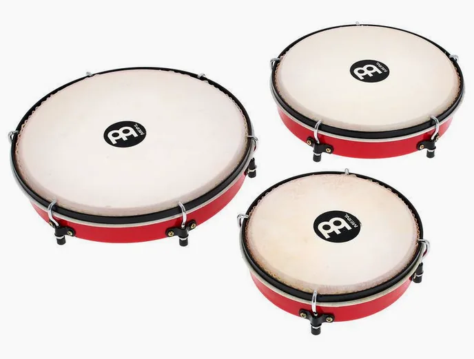 Meinl Penera Set 8"/10"/12, sur fond neutre