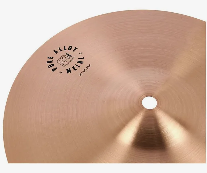 Meinl Pure Alloy 10" Splash, vue de près, photo 3