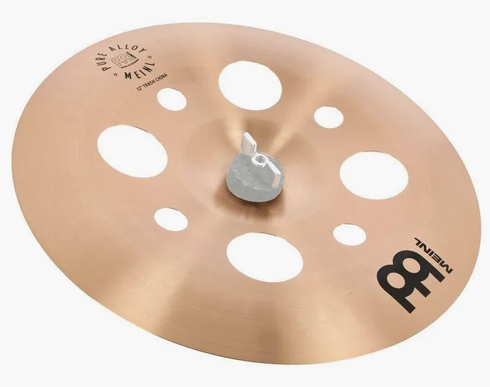 Meinl Pure Alloy 12" Trash China, vue de près, de face