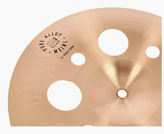 Meinl Pure Alloy 12" Trash China, vue de profil, photo 3