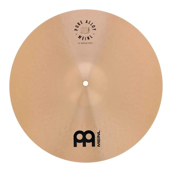 Meinl Pure Alloy 16" Medium Crash, sur fond neutre, photo 2