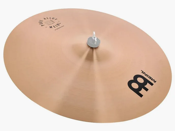 Meinl Pure Alloy 19" Medium Crash, vue de face