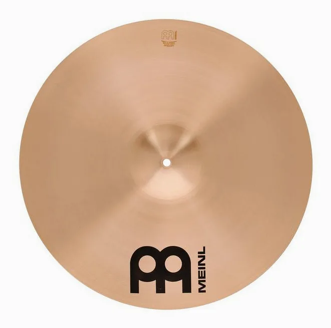 Meinl Pure Alloy 19" Medium Crash, vue de trois quarts, photo 3