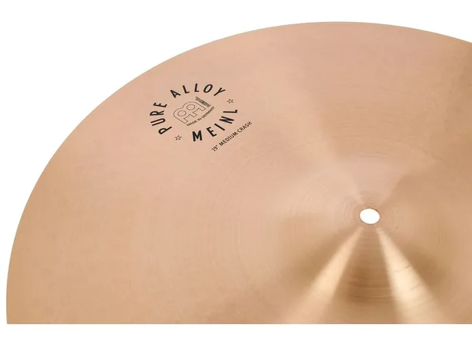 Meinl Pure Alloy 19" Medium Crash, vue de face, photo 4