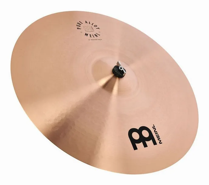 Meinl Pure Alloy 22" Medium Crash, vue de face