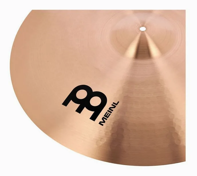 Meinl Pure Alloy 22" Medium Crash, sur fond neutre, photo 3