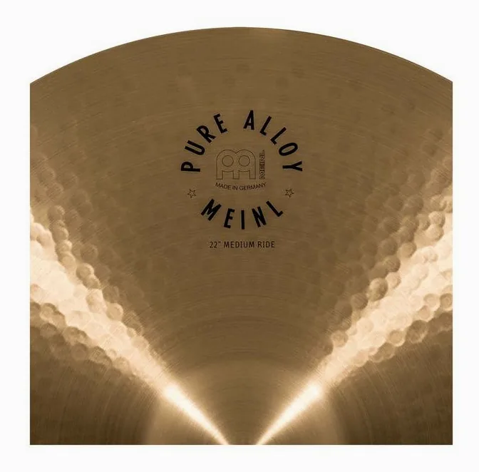 Meinl Pure Alloy 22" Medium Ride, vue de dessus, photo 4