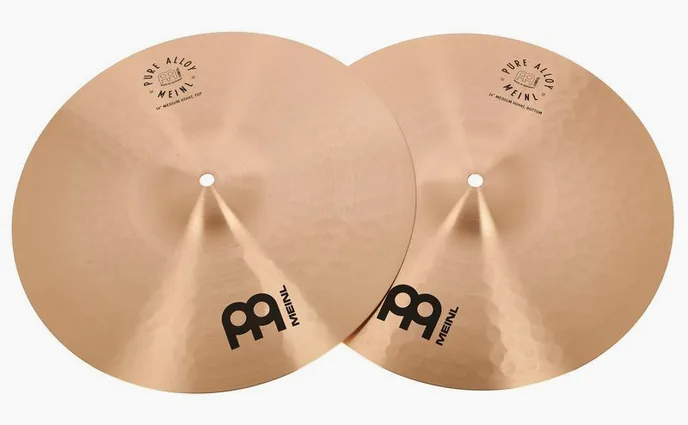Meinl Pure Alloy Cymbal Set, vue de profil, photo 3