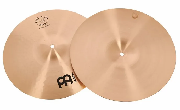 Meinl Pure Alloy Cymbal Set, vue de trois quarts, photo 4