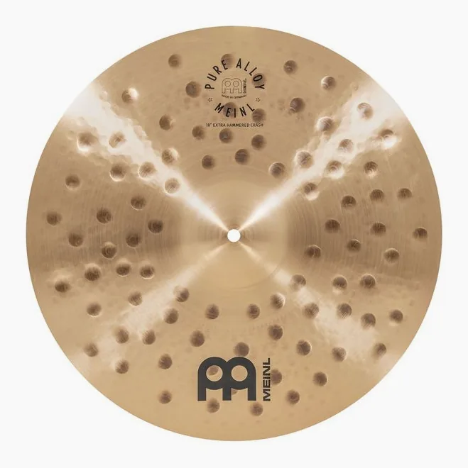 Meinl Pure Alloy Hammered Set, vue de profil, photo 3
