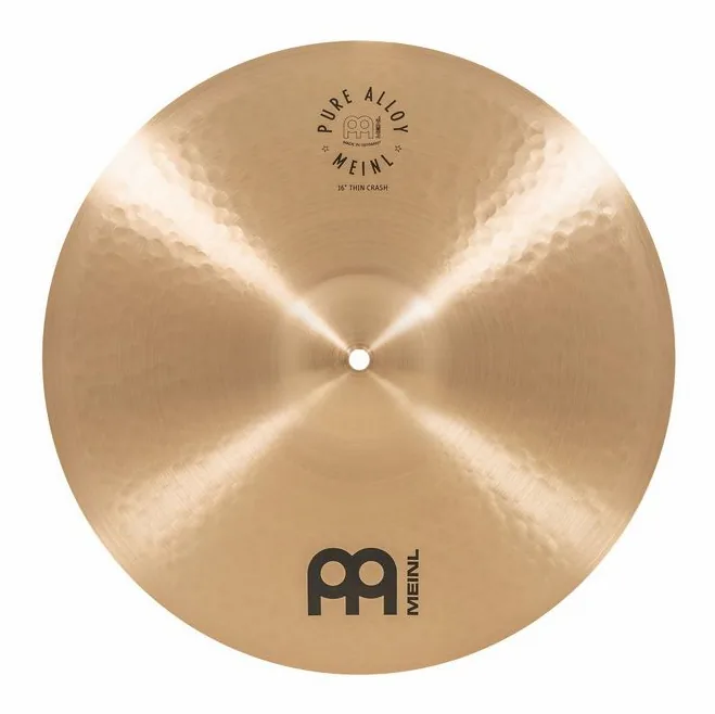 Meinl Pure Alloy Thin Cymbal Set, vue de trois quarts, photo 3