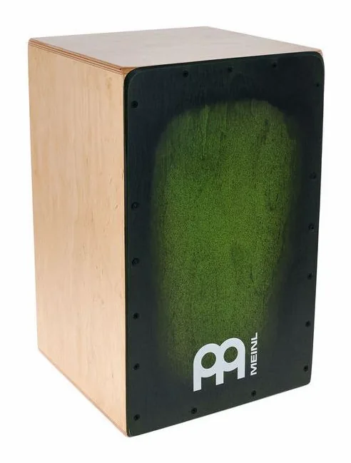 Meinl Snarecraft Cajon 100 Green B., vue de profil, photo 3