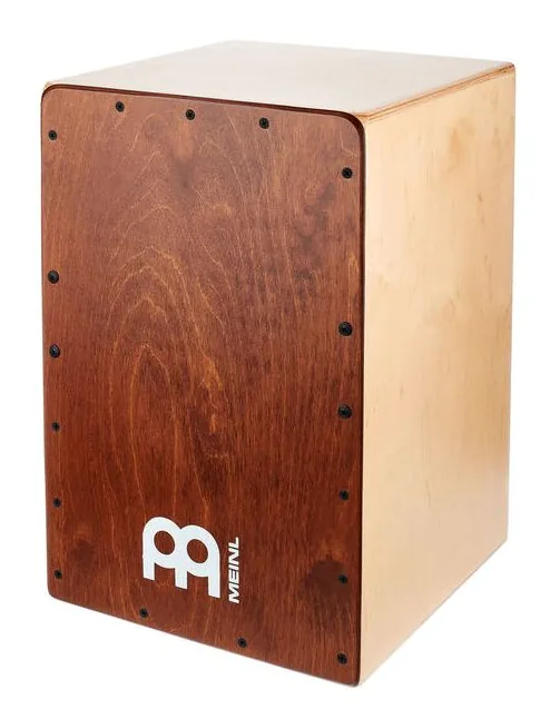 Meinl Snarecraft Cajon 80 Almond, de face sur fond neutre