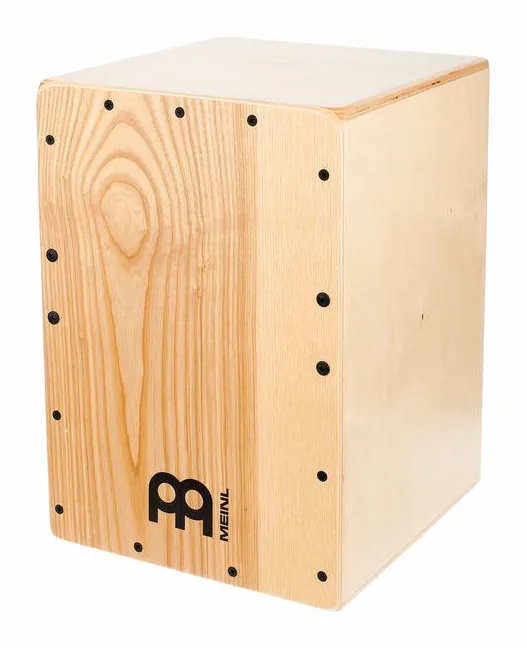 Meinl Snarecraft Jam Cajon Ash, vue de près, de face