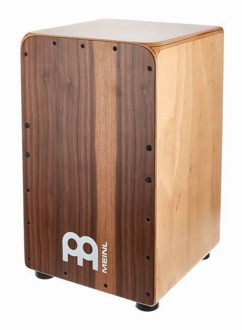 Meinl Snarecraft Prof. Cajon Walnut, sur fond neutre