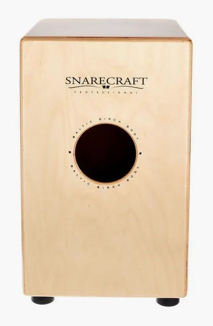 Meinl Snarecraft Prof. Cajon Walnut, vue de trois quarts, photo 4