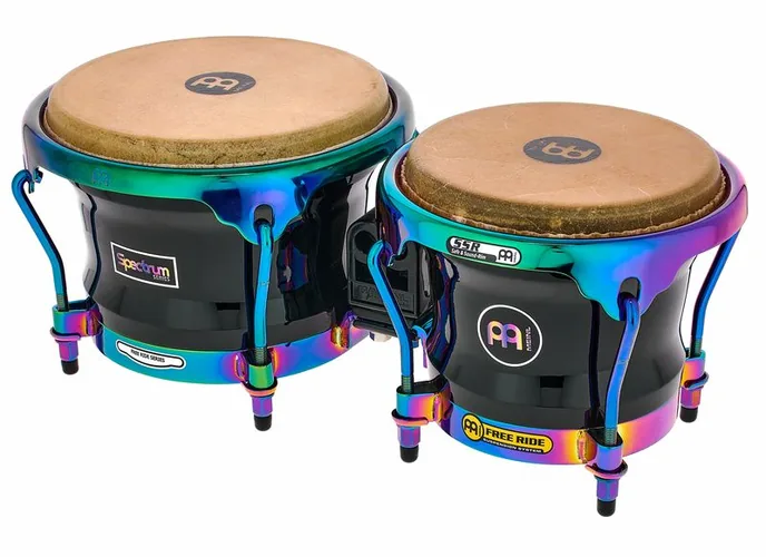Meinl Spectrum Bongos, vue de près, de face