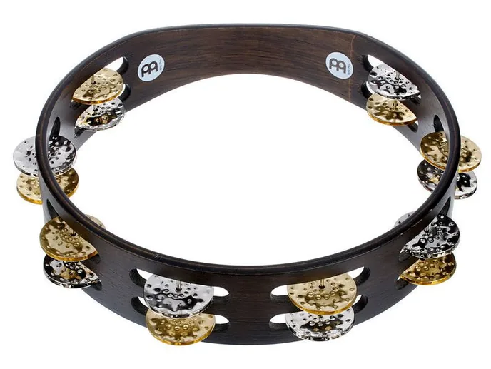 Meinl TA2VM-WB Vintage Tambourine, vue de face
