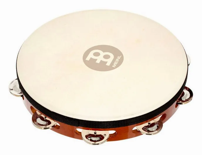 Meinl TAH1AB Head Tambourine 10", vue de près, de face