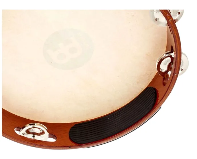 Meinl TAH1AB Head Tambourine 10", vue de profil, photo 4