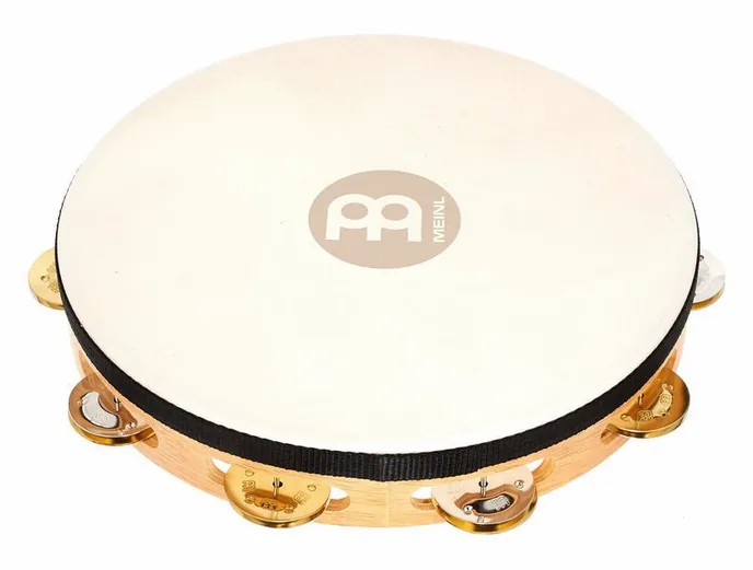 Meinl TAH1M-SNT Head Tambourine, vue de près, de face