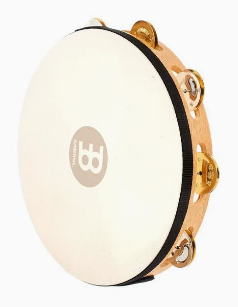 Meinl TAH1M-SNT Head Tambourine, vue de près, photo 2
