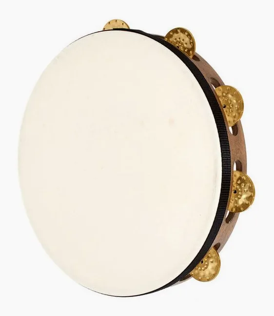 Meinl TAH1V-WB Head Tambourine, sur fond neutre, photo 2